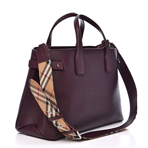 burberry banner house check tote.